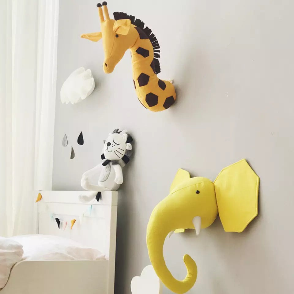 Yellow Elephant Wall Hanging